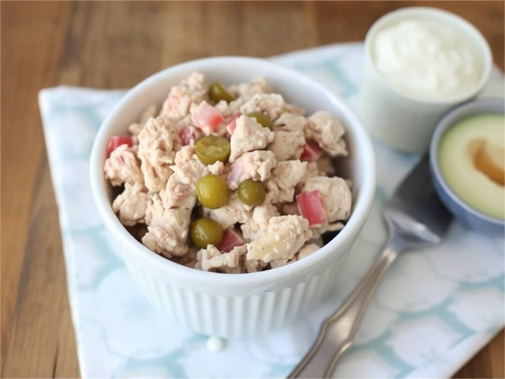How to Make Tuna Salad with Mayo and Pickles(1)