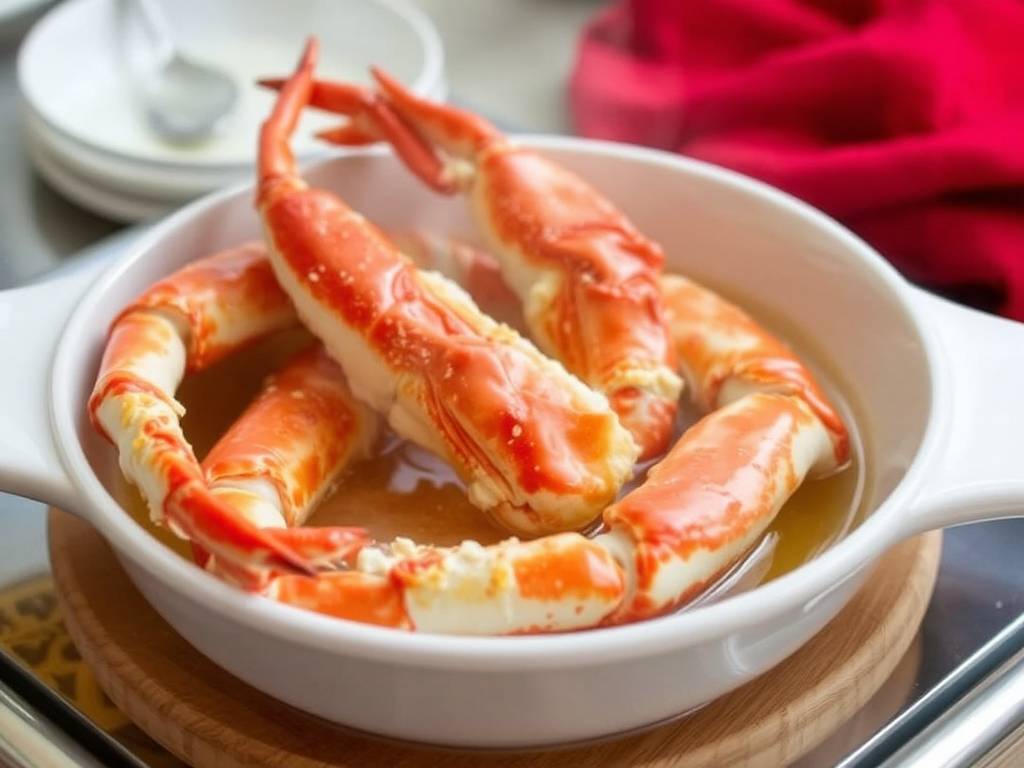 How to Cook Crab Legs Steamed with Butter