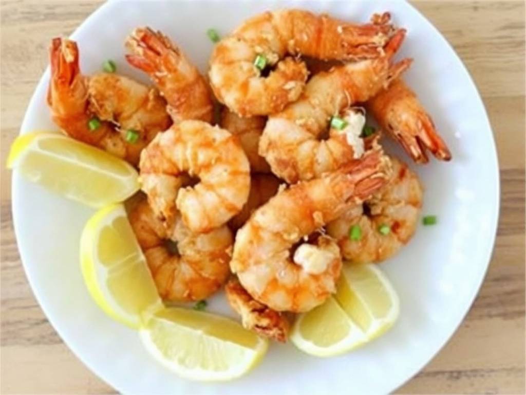 How to Make Fried Shrimp with Lemon Wedges How to Make Fried Shrimp with Lemon Wedges