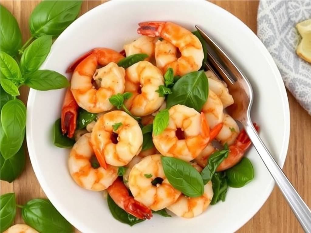 How to Cook Shrimp with Basil and Garlic How to Cook Shrimp with Basil and Garlic