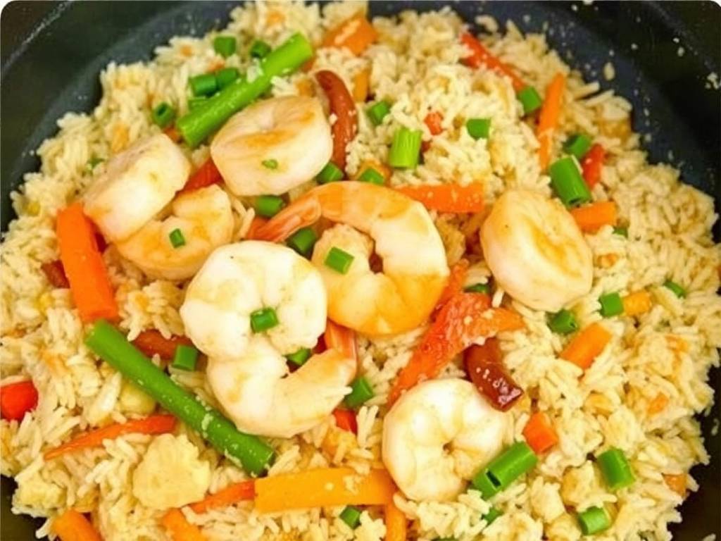 How to Make Shrimp Fried Rice with Veggies How to Make Shrimp Fried Rice with Veggies