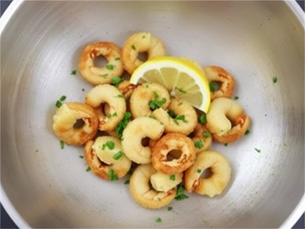 How to Make Fried Calamari with Lemon and Parsley