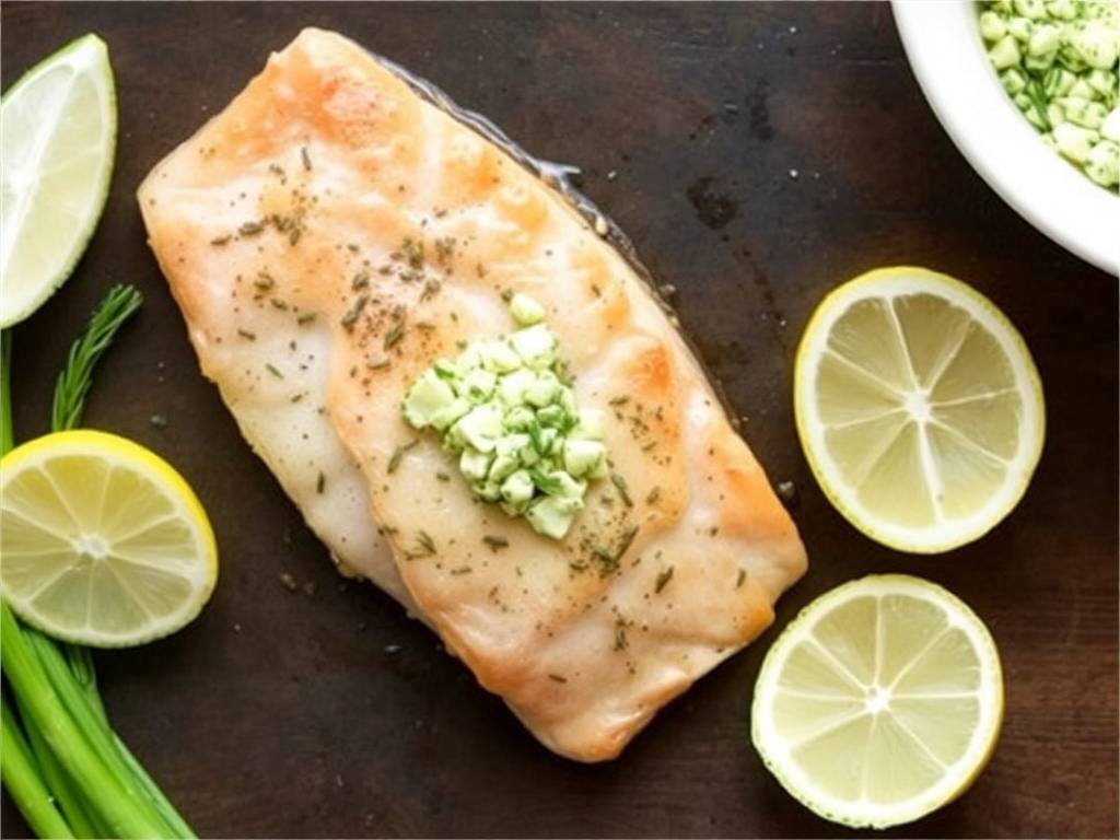 How to Bake Cod with Lemon and Dill Butter(1)