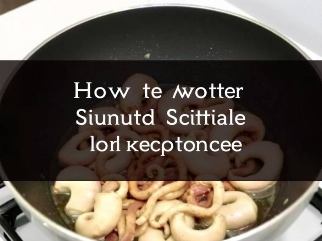 How to Cook Squid with Garlic and Butter Sauce(1)