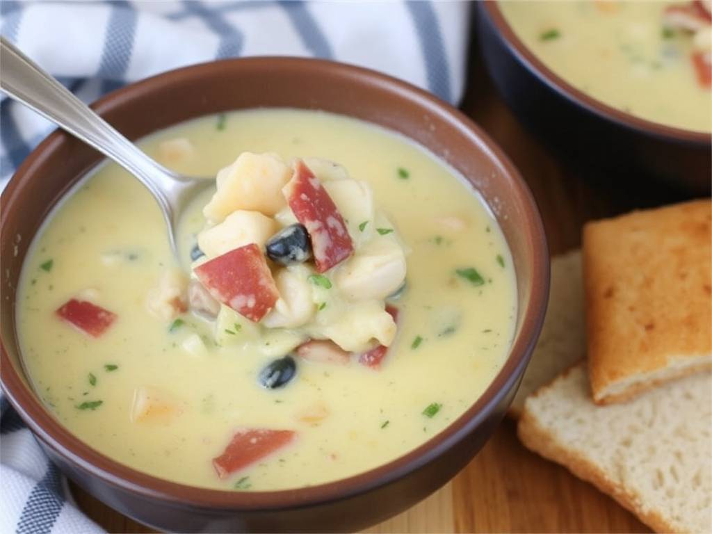 How to Make Seafood Chowder with Bacon How to Make Seafood Chowder with Bacon