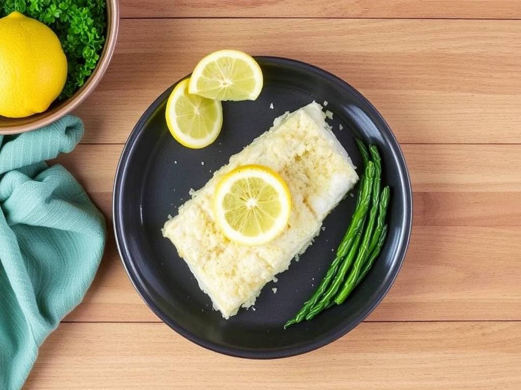 How to Bake Cod with Parmesan Crust and Lemon(1)