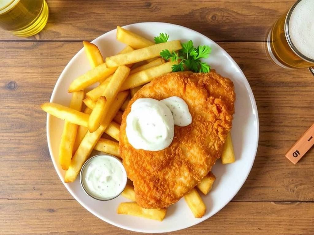 How to Make Fish and Chips with Beer Battered Fish How to Make Fish and Chips with Beer Battered Fish