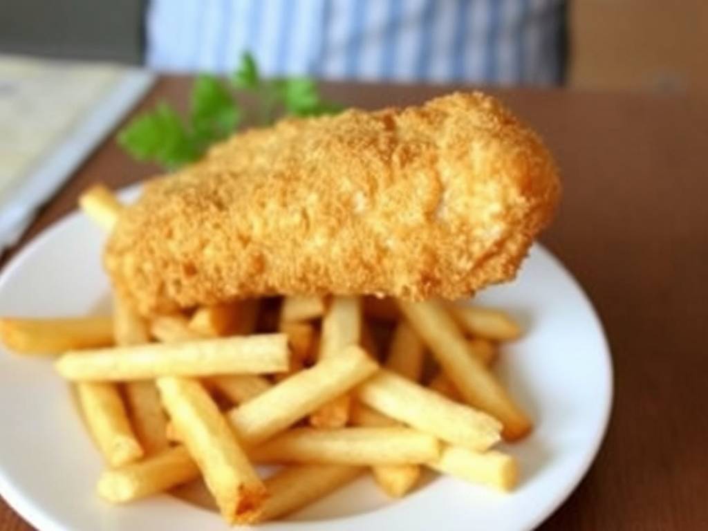 How to Make Fish and Chips with Beer Battered Fish(1)