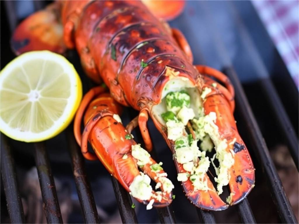 How to Grill Lobster with Lemon and Herb Butter(1)