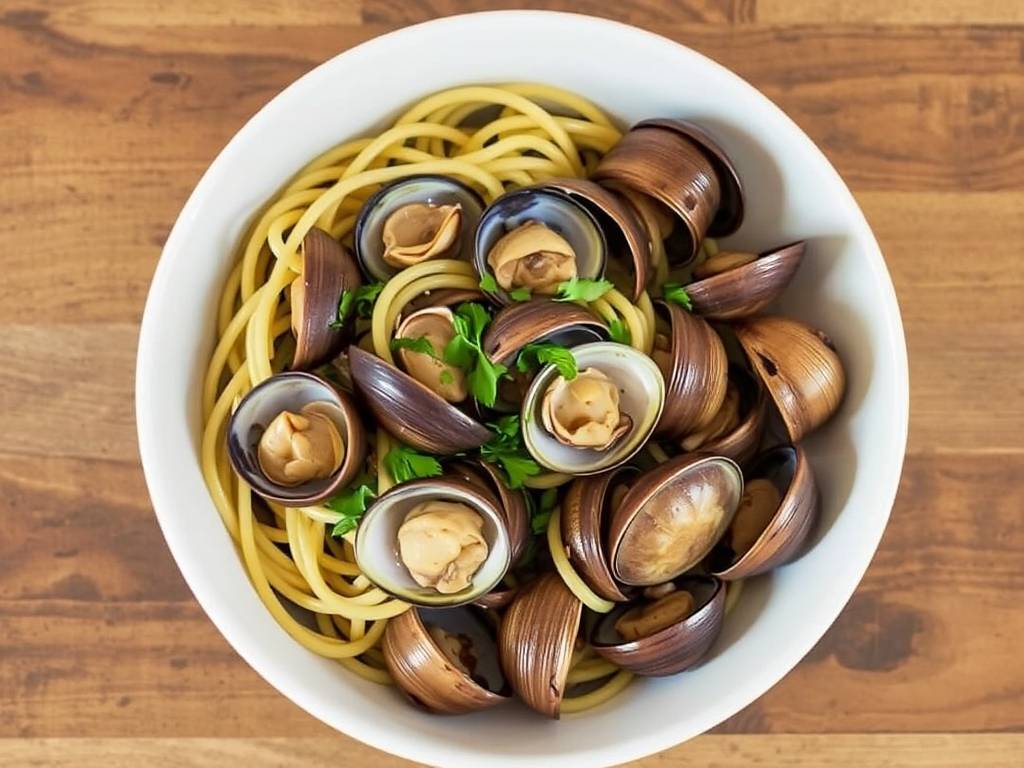 How to Cook Squid Ink Pasta with Clams How to Cook Squid Ink Pasta with Clams