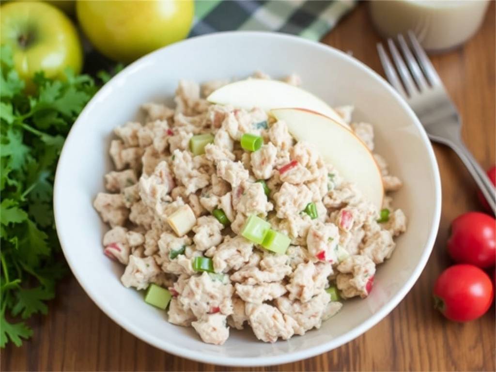 How to Make Tuna Salad with Apple and Celery(1)